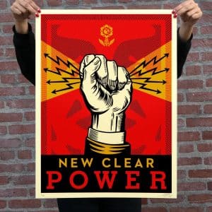 New Clear Power | shepard fairey